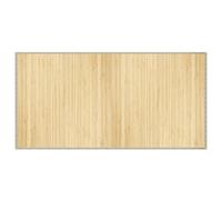 Berkfield Home Rug Rectangular Light Natural100x200 cm Bamboo in Beige | Size: Medium Berkfield Home Beige Medium