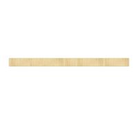 Berkfield Home Rug Rectangular Light Natural70x1000 cm Bamboo in Beige | Size: Medium Berkfield Home Beige Medium