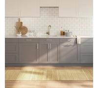 Berkfield Home Rug Rectangular Light Natural70x300 cm Bamboo in Beige | Size: Medium Berkfield Home Beige Medium