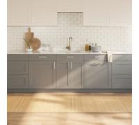 Berkfield Home Rug Rectangular Light Natural80x300 cm Bamboo in Beige | Size: Medium Berkfield Home Beige Medium