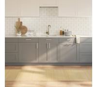 Berkfield Home Rug Rectangular Light Nature 70x400 cm Bamboo in Beige | Size: Medium Berkfield Home Beige Medium