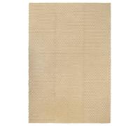 Berkfield Home Rug Rectangular Natural 120x180 cm Cotton in Brown | Size: 100 cm diameter Berkfield Home Brown 100 cm diameter