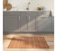 Berkfield Home Rug Rectangular Natural80x100 cm Bamboo in Brown | Size: Medium Berkfield Home Brown Medium