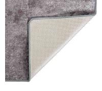 Berkfield Home Rug Washable 80x300 cm Grey Anti Slip | Size: 100 cm diameter Berkfield Home Grey 100 cm diameter