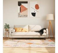 Berkfield Home Rug Washable Multicolour 160x230 cm Anti Slip | Size: 100 cm diameter Berkfield Home Multicolor 100 cm diameter