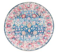 Berkfield Home Rug Washable Multicolour Ã˜ 120 cm Anti Slip | Size: 100 cm diameter Berkfield Home Multicolor 100 cm diameter