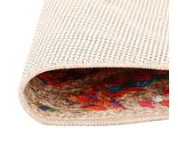 Berkfield Home Rug Washable Multicolour Ã˜ 120 cm Anti Slip | Size: 100 cm diameter Berkfield Home Multicolor 100 cm diameter