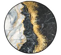 Berkfield Home Rug Washable Multicolour Ã˜ 120 cm Anti Slip | Size: 100 cm diameter Berkfield Home Multicolor 100 cm diameter