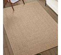 Berkfield Home Rug ZIZUR 80x200 cm Jute Look Indoor & Outdoor in Tan | Size: Medium Berkfield Home Tan Medium