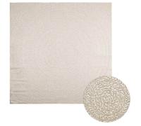 Berkfield Home Rug ZIZUR Cream 240x240 cm Jute Look Indoor & Outdoor | Size: Medium Berkfield Home Cream Medium