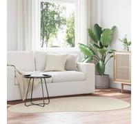 Berkfield Home Rugs Beige Polyester 140 x 200 cm Non-slip Area Rug Other | Size: Medium Berkfield Home Beige Medium