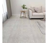 Berkfield Home Self-adhesive Flooring Planks 55 pcs PVC 5.11 m¬≤ Light Grey Berkfield Home Grey