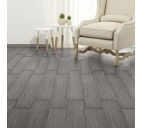 Berkfield Home Self-adhesive PVC Flooring Planks 2.51 m¬≤ 2 mm Dark Grey Berkfield Home Grey