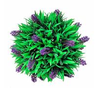 Berkfield Home Set of 2 Artificial Boxwood Ball with Lavender 28 cm in Green Berkfield Home Green