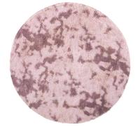 Berkfield Home Shaggy Rug High Pile NAVARRA Dusty Pink 160x160 cm Polyester | Size: Medium Berkfield Home Pink Medium