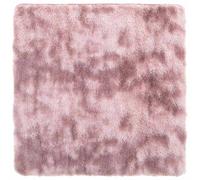 Berkfield Home Shaggy Rug High Pile NAVARRA Dusty Pink 240x240 cm Polyester | Size: Medium Berkfield Home Pink Medium