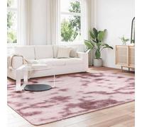Berkfield Home Shaggy Rug High Pile NAVARRA Dusty Pink 240x340 cm Polyester | Size: Medium Berkfield Home Pink Medium
