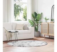 Berkfield Home Shaggy Rug High Pile NAVARRA Light Grey 160x160 cm Polyester | Size: Medium Berkfield Home Grey Medium