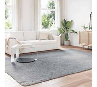 Berkfield Home Shaggy Rug High Pile NAVARRA Light Grey 240x340 cm Polyester | Size: Medium Berkfield Home Grey Medium