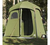Berkfield Home Shower Tent 2-Person Olive Green Waterproof Berkfield Home Green
