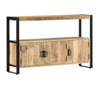 Berkfield Home Side Cabinet 120x30x75 cm Solid Mango Wood in Brown | Size: 120 x 30 x 75 cm Berkfield Home Brown 120 x 30 x 75 cm