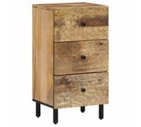 Berkfield Home Side Cabinet 40x33x75 cm Solid Wood Mango in Brown | Size: 40 x 33 x 75 cm Berkfield Home Brown 40 x 33 x 75 cm