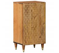 Berkfield Home Side Cabinet 40x33x75 cm Solid Wood Mango in Brown | Size: 40 x 33 x 75 cm Berkfield Home Brown 40 x 33 x 75 cm