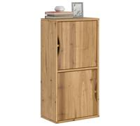 Berkfield Home Side Cabinet ODDA 40x24x79 cm Solid Wood Pine in Brown | Size: 40 x 24 x 79 cm Berkfield Home Brown 40 x 24 x 79 cm