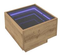 Berkfield Home Side Table Artisan oak 40 x 40 x 30 cm Engineered wood in Brown Berkfield Home Brown 40 x 40 x 30 cm