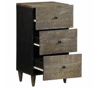 Berkfield Home Sideboard 40x33x75 cm Solid Wood Mango | Size: 40 x 33 x 75 cm Berkfield Home Multicolor 40 x 33 x 75 cm
