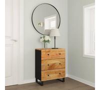 Berkfield Home Sideboard 60x33x75 cm Solid Wood Acacia in Brown | Size: 60 x 33 x 75 cm Berkfield Home Brown 60 x 33 x 75 cm
