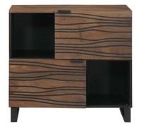 Berkfield Home Sideboard 80x33.5x75 cm in solid mango wood in Brown Berkfield Home Brown 80x33.5x75 cm