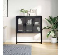 Berkfield Home Sideboard Anthracite 100.5x39x107 cm Cold-rolled Steel in Charcoal Berkfield Home Charcoal 100.5x39x107 cm