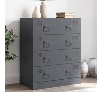 Berkfield Home Sideboard Anthracite 67x39x83 cm Steel | Size: 67 x 39 x 83 cm Berkfield Home Multicolor 67 x 39 x 83 cm