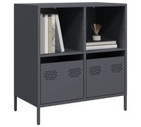 Berkfield Home Sideboard Anthracite 68x39x73.5 cm Cold-rolled Steel in Black Berkfield Home Black 68x39x73.5 cm