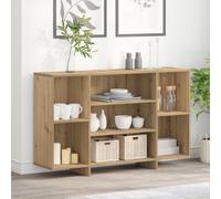Berkfield Home Sideboard Artisan oak 120 x 30 x 75 cm Engineered wood in Brown Berkfield Home Brown 120 x 30 x 75 cm