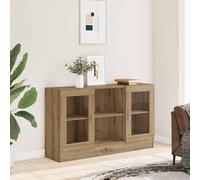 Berkfield Home Sideboard Artisan Oak 120x30.5x70 cm Engineered Wood in Brown Berkfield Home Brown 120x30.5x70 cm