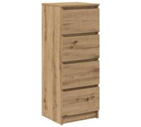 Berkfield Home Sideboard Artisan Oak 37.5x35x99 cm Engineered Wood in Brown Berkfield Home Brown 37.5x35x99 cm