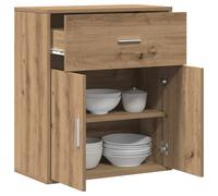 Berkfield Home Sideboard Artisan oak 60 x 31 x 70 cm Engineered wood in Brown Berkfield Home Brown 60 x 31 x 70 cm