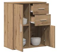 Berkfield Home Sideboard Artisan oak 60 x 31 x 70 cm Engineered wood in Brown Berkfield Home Brown 60 x 31 x 70 cm