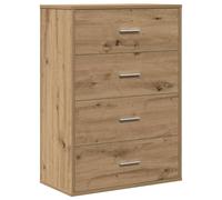 Berkfield Home Sideboard Artisan oak 60 x 31 x 84 cm Particle board in Brown Berkfield Home Brown 60 x 31 x 84 cm