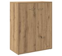 Berkfield Home Sideboard Artisan Oak 60x30x75 cm Engineered Wood in Brown | Size: 60 x 30 x 75 cm Berkfield Home Brown 60 x 30 x 75 cm