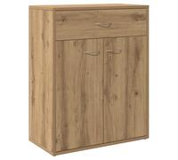 Berkfield Home Sideboard Artisan Oak 60x30x75 cm Engineered Wood in Brown | Size: 60 x 30 x 75 cm Berkfield Home Brown 60 x 30 x 75 cm