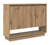 Berkfield Home Sideboard Artisan oak 97 x 29 x 75 cm Engineered wood in Brown Berkfield Home Brown 97 x 29 x 75 cm