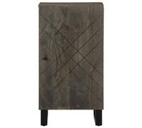Berkfield Home Sideboard Black 40x33x75 cm Solid Wood Mango | Size: 40 x 33 x 75 cm Berkfield Home Black 40 x 33 x 75 cm