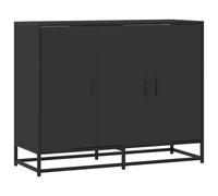 Berkfield Home Sideboard Black 94x35x76 cm Engineered Wood | Size: 94 x 35 x 76 cm Berkfield Home Black 94 x 35 x 76 cm
