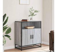 Berkfield Home Sideboard Grey Sonoma 68x35x76 cm Engineered Wood | Size: 68 x 35 x 76 cm Berkfield Home Grey 68 x 35 x 76 cm