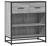 Berkfield Home Sideboard Grey Sonoma 68x35x76 cm Engineered Wood | Size: 68 x 35 x 76 cm Berkfield Home Grey 68 x 35 x 76 cm