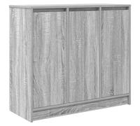 Berkfield Home Sideboard Grey Sonoma 85x34x76 cm Engineered Wood | Size: 85 x 34 x 76 cm Berkfield Home Grey 85 x 34 x 76 cm