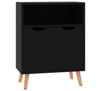 Berkfield Home Sideboard High Gloss Black 60x30x72 cm Engineered Wood | Size: 60 x 30 x 72 cm Berkfield Home Black 60 x 30 x 72 cm